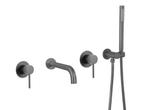 Veiling - Inbouw badkraan, mat zwart of gunmetal grey, Doe-het-zelf en Bouw, Sanitair, Nieuw