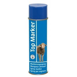 Spray de marquage ovins bleu topmarker, 500ml, Animaux & Accessoires, Box & Pâturages