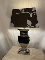 Lampe de table - Château - Céramique, Chrome, Textile