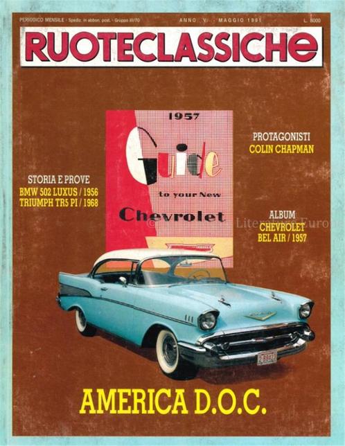 1991 RUOTECLASSICHE MAGAZINE 40 ITALIAANS, Livres, Autos | Brochures & Magazines
