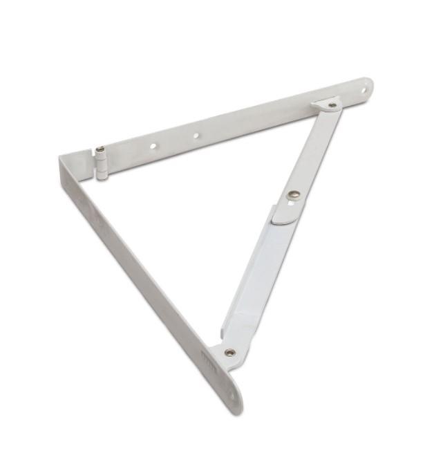 DX Plankdrager opvouwbaar 300x300 mm wit, Huis en Inrichting, Kasten | Wandmeubels, Nieuw, Overige materialen