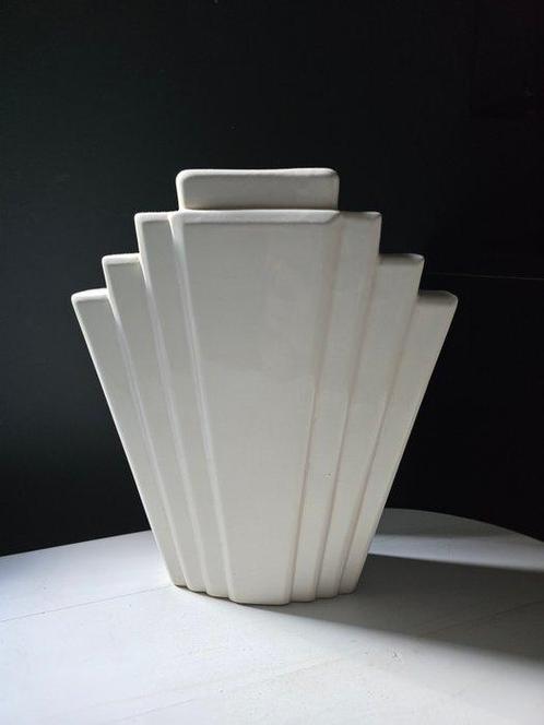 Vase - Faïence - Vase ancien en gratte-ciel, Huis en Inrichting, Overige Huis en Inrichting