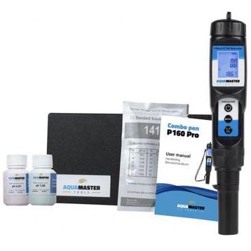 Aqua Master Tools pH, EC, TDS, PPM, Temp meter P160 Pro