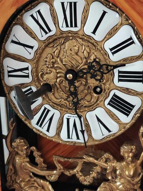 Boulle klok - Vintage - Beuken - 1950-1960, Antiek en Kunst, Antiek | Klokken