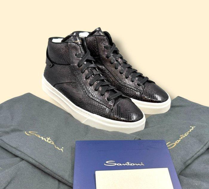 Santoni UK10-Python Hightop-€3100 - Sneakers - Maat: EU 45.5, Kleding | Heren, Schoenen
