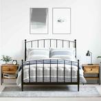 vidaXL Nachtkastje met lade 2 pcs Oud hout 40 x 42 x 45 cm, Verzenden, Nieuw