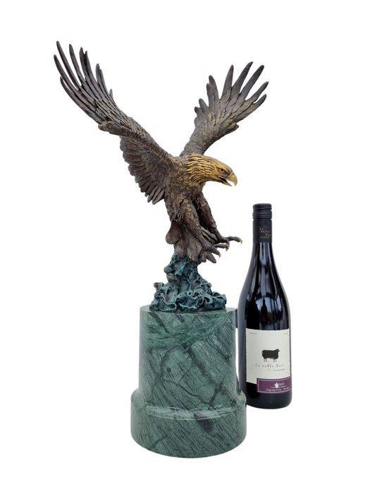 sculptuur, Zee arend - 49 cm - Brons, Marmer, Antiek en Kunst, Curiosa en Brocante