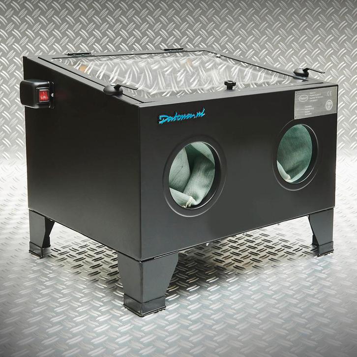 Datona Straalcabine - 90 liter - Datona - Zwart, Doe-het-zelf en Bouw, Gereedschap | Overige machines, Ophalen of Verzenden