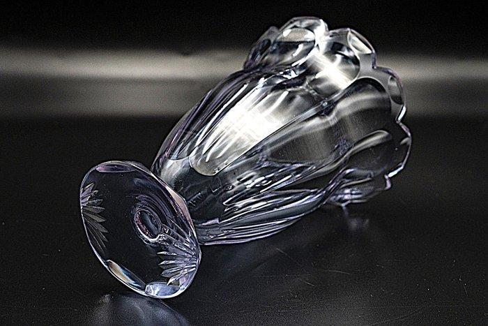 Moser & Söhne Art Deco Faceted Ametist Glass Vase 1920 -, Antiek en Kunst, Antiek | Glaswerk en Kristal
