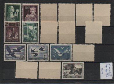 Oostenrijk 1949/1951 - Oostenrijk Verzameling van de topsets, Timbres & Monnaies, Timbres | Europe | Autriche