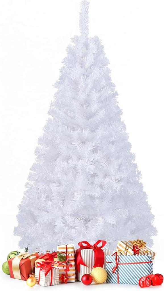 Kerstboom met sneeuw - Kunstkerstboom - 180 cm - Met standaa, Divers, Noël, Envoi