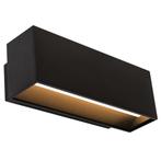 Wandverlichting modern Segment Up&Down Muurlamp Zwart Medium, Verzenden, Nieuw