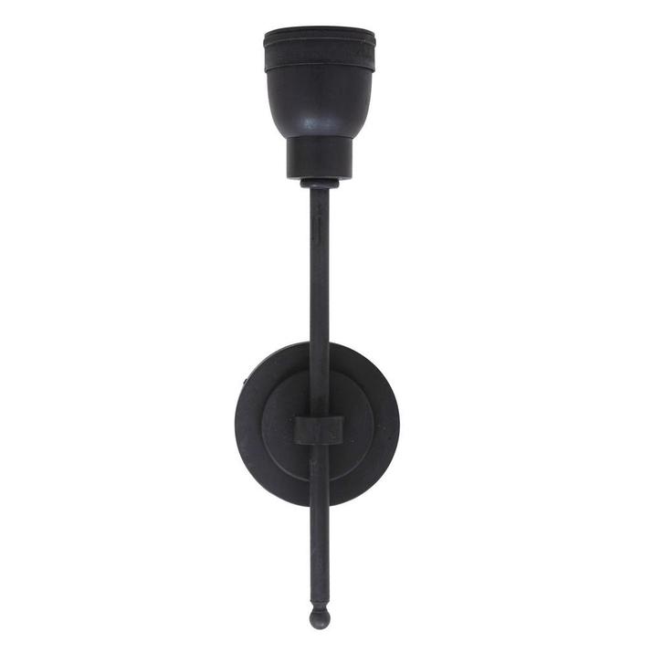 Wandlampen Messing Wandlamp Orly Antiek Zwart, Huis en Inrichting, Lampen | Wandlampen, Verzenden