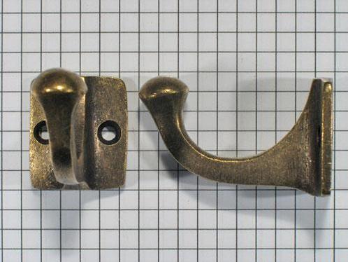 Kapstokhaak klein, brons antiek, Huis en Inrichting, Woonaccessoires | Kapstokken, Nieuw, Overige materialen