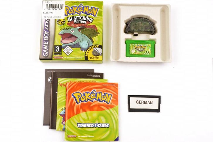 Pokemon Leaf Green (German) [Gameboy Advance], Games en Spelcomputers, Games | Nintendo Game Boy, Verzenden