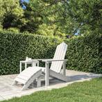vidaXL Chaise de jardin Adirondack avec repose-pied PEHD, Jardin & Terrasse, Ensembles de jardin, Neuf, Verzenden