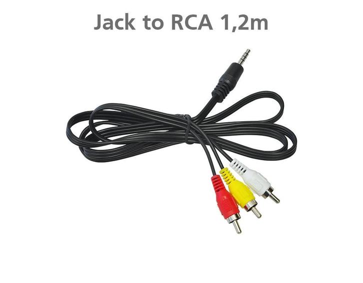 Edision kabel Jack naar RCA 1m20, Audio, Tv en Foto, Schotelantennes, Nieuw, Ophalen of Verzenden