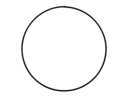Actie metalen ring 50 cm zwart gelakt van e 7.85 voor 4.50, Huis en Inrichting, Woonaccessoires | Kunstplanten en Kunstbloemen
