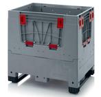 Opvouwbare palletbox 800x600x730mm met 4 inwerpluiken, Zakelijke goederen, Ophalen of Verzenden