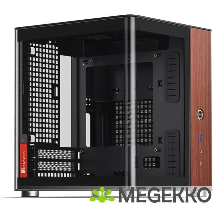 Jonsbo TK-0 Wood/Black, Computers en Software, Computerbehuizingen, Nieuw, Verzenden