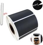 Stickers schoolbord verwijderbaar wit met gratis krijtstift, Nieuw