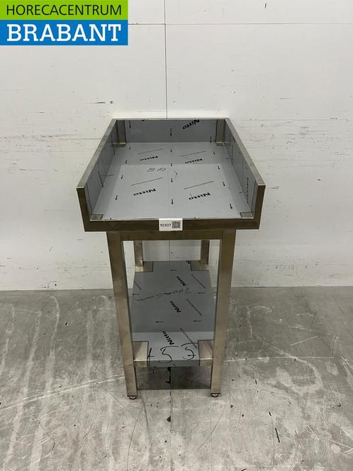 RVS Werktafel 50 x 70 opstaande rand Horeca, Zakelijke goederen, Horeca | Meubilair en Inrichting, Ophalen of Verzenden