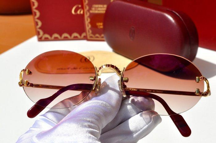 Cartier - Vintate Occhiali da sole Cartier C Decor, Handtassen en Accessoires, Zonnebrillen en Brillen | Dames