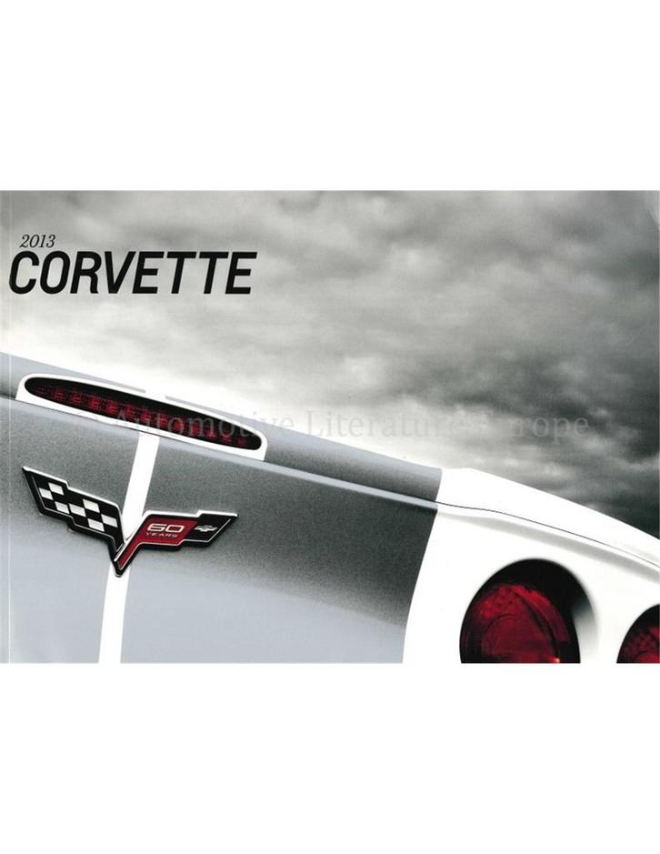 2013 CHEVROLET CORVETTE BROCHURE ENGELS (USA), Livres, Autos | Brochures & Magazines