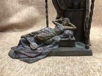 Franz Bergman foundry - sculptuur, Orientali - 40 cm - Brons, Antiek en Kunst, Antiek | Keramiek en Aardewerk