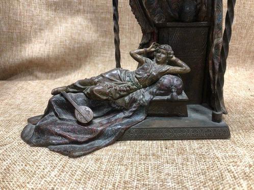 Franz Bergman foundry - sculptuur, Orientali - 40 cm - Brons, Antiek en Kunst, Antiek | Keramiek en Aardewerk