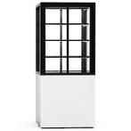 Neutrale Vitrine | INTEGRA | Wit/Zwart | 4 Niveaus |, Verzenden, Nieuw in verpakking
