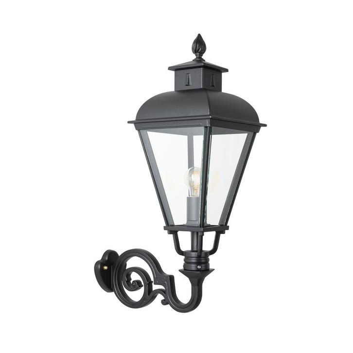 Buitenverlichting wand vierkant Buitenlamp vierkant mat zwar, Tuin en Terras, Buitenverlichting, Verzenden