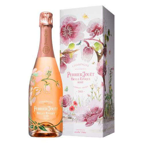 Champagne Perrier Jouet 2013 Belle Epoque Rosé 0,75L, Verzamelen, Wijnen