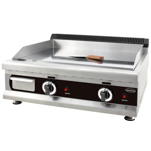 Bak-/Grillplaat | Aard-/Propaangas | Glad Oppervlak 750x400, Zakelijke goederen, Horeca | Keukenapparatuur, Nieuw in verpakking