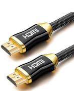 DrPhone Hi-Speed PRO HDMI naar HDMI Kabel 2.0 - Gouden, Computers en Software, Nieuw, Verzenden