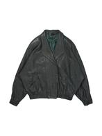 Vintage Verra Pelle Grey Leather Womens Jacket maat Womens L, Nieuw, Ophalen of Verzenden