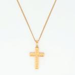 Collier avec pendentif - 18 carats Or jaune, Bijoux, Sacs & Beauté