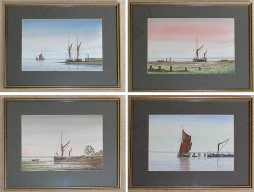 Alan Whitehead (1952) - Klassieke zeilboten kust van, Antiek en Kunst, Kunst | Schilderijen | Klassiek