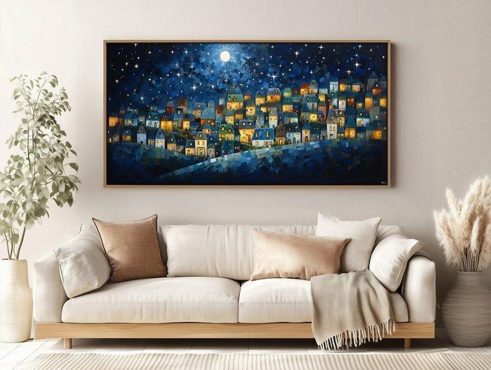 Felix van Horst - Night Glow (XXL), Antiek en Kunst, Kunst | Designobjecten