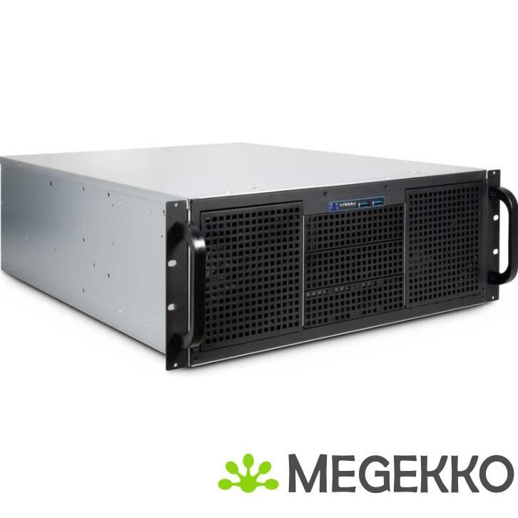Inter-Tech 4U 40255 Rack Zwart, Grijs, Computers en Software, Computerbehuizingen, Nieuw, Verzenden