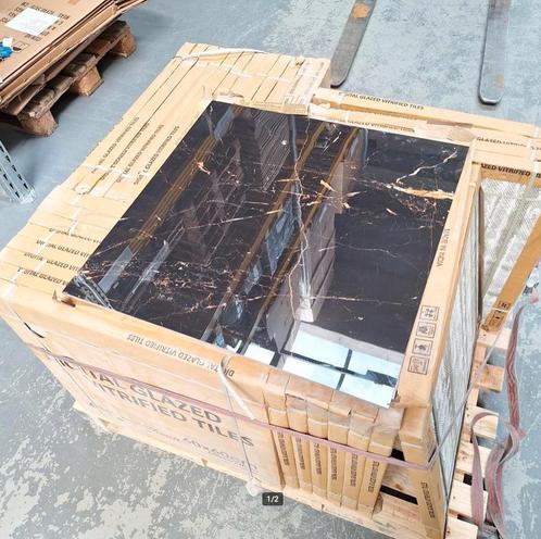 SALE - Golden Black 60x60cm, 28m2 -  Keramische tegel  -, Bricolage & Construction, Dalles & Carrelages, Enlèvement ou Envoi