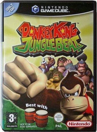 Donkey Kong Jungle Beat (Gamecube Games) (Nintendo Gamecube), Games en Spelcomputers, Games | Nintendo GameCube, Zo goed als nieuw