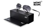 Montblanc - MB645S 16B - Silver Metal Design - Lenses by