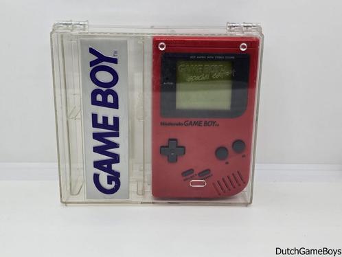 Gameboy Classic - Console - Radiant Red - Play It Loud + Cas, Games en Spelcomputers, Spelcomputers | Nintendo Game Boy, Gebruikt
