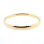 Gouden gladde slavenarmband | Ø 60 mm (gouden slavenarmband, Ophalen of Verzenden, Gebruikt, Overige kleuren, Goud