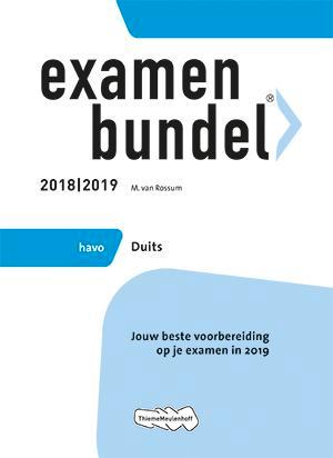 Examenbundel havo Duits 2018/2019 9789006429121, Livres, Livres scolaires, Envoi