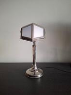 Bureaulamp - Chroom - Art Deco - Pirouette-lamp, Antiek en Kunst