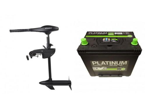 Fluistermotor 66LBS + 110ah accu, Auto-onderdelen, Accu's en Toebehoren, Nieuw