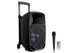 Party Sound PARTY-8LED Karaoke Speaker 8 300W Met BT, USB, Audio, Tv en Foto, Luidsprekerboxen, Nieuw