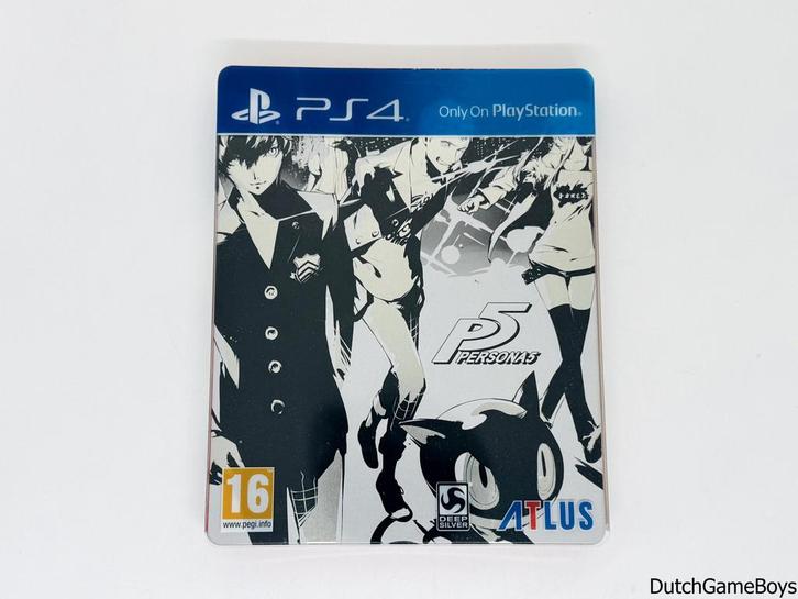 Playstation 4 / PS4 - Persona 5 - Steelbook, Games en Spelcomputers, Games | Sony PlayStation 4, Gebruikt, Verzenden